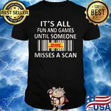 Dhl it's all fun and games until someone misses a scan shirt