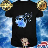 Diabetes awareness faith love hope flowers shirt