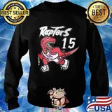 Dinosaur nba toronto raptors 15# vince carter s Sweater