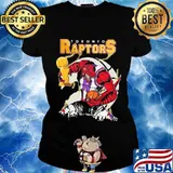 Dinosaur toronto raptors basketball champions s Ladies tee