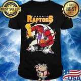 Dinosaur toronto raptors basketball champions shirt