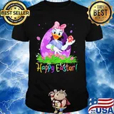 Disney daisy duck happy easter flower shirt