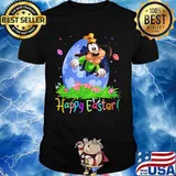 Disney goofy happy easter flower shirt
