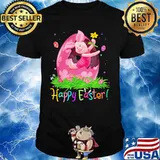 Disney piglet happy easter flower shirt
