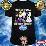 Disney villain we used to smile and then we worked at kroger shirt
