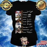 Doctor who characters signatures s Ladies tee