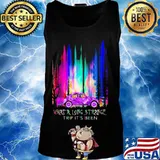 Dogs and girl riding car what a long strange trip it's been s Tank top