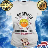 Donald trump cat i survived coronavirus 2020 s Ladies tee