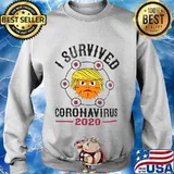 Donald trump cat i survived coronavirus 2020 s Sweater