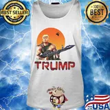 Donald trump veteran sunset s Tank top