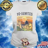 Donald trump yo semites vintage retro s Ladies tee