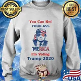 Donald trump you can bet your ass merica i'm voting trump 2020 s Sweater