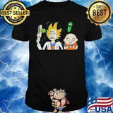 Dragon ball 7 rick and morty shirt