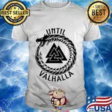 Dragon triangle symbol until valhalla shirt