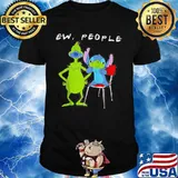 Ew People Friend Grinch And Stitch Mask shirt