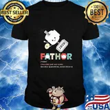 Fathor like a dad just way cooler see also quarantined social distance toilet paper shirt
