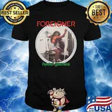 Foreigner band head games shirt