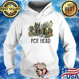Garden cactus pot head s Hoodie