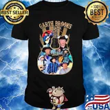 Garth brooks signature guitar shirt