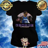 George la clippers 13 basketball s Ladies tee