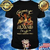 George strait 1971 49 years for the first thank and continue signature shirt