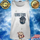 Georgetown georgia bulldogs basketball logo s Tank top