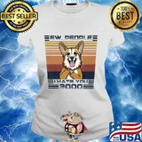 German shepherd ew people i hate you 3000 vintage retro s Ladies tee