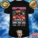 Go bucks ohio states buckeyes ryan day 2019 big ten dave mcclain coach of the year signatures shirt