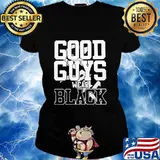 Good guys wear black s Ladies tee
