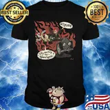 Good omens Get in loser We're averting the Apocalypse Shirt