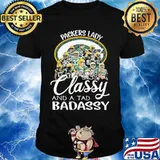 Green bay packers lady sassy classy and a tad badassy shirt