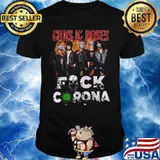 Guns n rose mask fuck coronavirus shirt