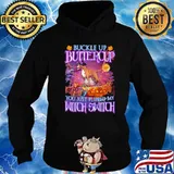 Halloween beagle buckle up buttercup you just flipped my witch switch s Hoodie