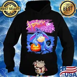 Halloween eeyore donkey trick or treat pumpkin s Hoodie