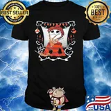 Halloween freddy krueger jack skellington shirt