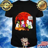 Halloween ghost i got a rock pumpkin moon shirt