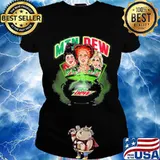 Halloween hocus pocus witch mountain dew s Ladies tee