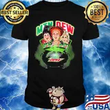 Halloween hocus pocus witch mountain dew shirt