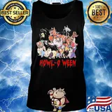 Halloween horror characters animals howl-o ween s Tank top