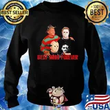 Halloween horror characters best bros forever s Sweater