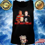 Halloween horror characters best bros forever s Tank top