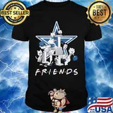 Halloween horror characters cats dallas cowboys friends shirt