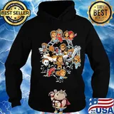 Halloween horror characters chibi activities s Hoodie