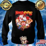 Halloween horror characters chibi monster babnes s Sweater