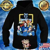 Halloween horror characters drinking dutch bros s Hoodie