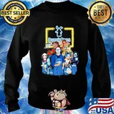 Halloween horror characters drinking dutch bros s Sweater