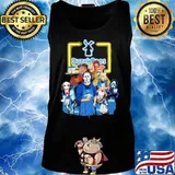 Halloween horror characters drinking dutch bros s Tank top