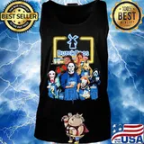 Halloween horror characters drinking dutch bros s Tank top