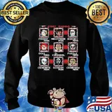 Halloween horror characters game start running s Sweater