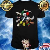 Halloween horror characters kill balloon shirt